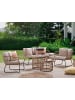 Beliani 7-tlg Kissenbezug RAVELLO  in Beige