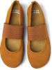 Camper Ballerinas " Right Nina " in Camel Braun