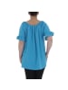 Ital-Design Bluse in Blau