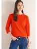 Cecil Soft Touch Shirt in Cherry Tomato Orange