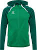 Hummel Trainingsjacke "Hmllead 2.0 Zip Hoodie" in Grün