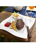 Villeroy & Boch 4er Set Grillteller NewWave in Weiß 27 x 27 cm in weiß