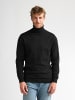 Petrol Industries Feinstrickrollkragenpullover Vail in Schwarz