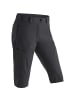 Maier Sports Caprihose Latit in Schwarz