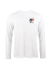 Roberto Geissini Indigo Star Crew Longsleeve Weiß