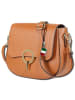 Florence Florence Umhängetasche Leder hellbraun ca. 23cm