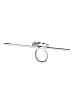 näve LED Deckenleuchte "LOOP" in chrome - (L)75 cm x (B)5 cm x (H)18.5 cm - EEK G