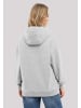 F4NT4STIC Hoodie SMILEY green in grau meliert