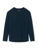 Schiesser Longsleeve Mix & Relax in Dunkelblau