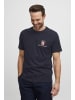 FQ1924 T-Shirt FQOlaf - 21900540-ME  Modernes T-Shirt mit Label-Details in Dunkelblau