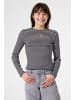 Garcia Longsleeve klassisches Ringelmuster in off black