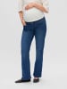 mama licious Umstandsjeans mit Schlag in Dark Medium Blue Denim 1