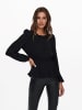 ONLY Shirt Bluse ONLMETTE DAR TOP Freizeit Oberteil Hemd in Schwarz