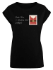 F4NT4STIC T-Shirt Santa Letter Weihnachten in schwarz