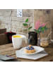 Villeroy & Boch 18-tlg. Brunch-Set Flow in Weiß – in weiß