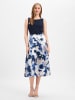 Vera Mont Kleid in marine ecru - 0001