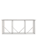 Fornorth Kaminholzregal in Grau 422x119x190cm (5.02m2)