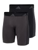Adidas Sportswear Long Short / Pant Active Micro Stretch in Schwarz / grau
