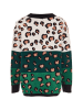 ebeeza Damen Strickjacke in Oliv