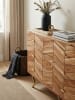 KADIMA DESIGN Rustikales Sideboard mit außergewöhnlichem Muster, Akazie Massivholz