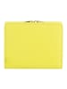 DuDu Corsica Geldbörse RFID Schutz Leder 11 cm in citrus yellow