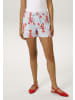 Aniston CASUAL Shorts in weiß-hellblau-rot-rosa