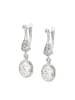 gaya Women Earrings in Silver White