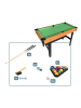 relaxdays Billardtisch in Bunt - (B)120 x (H)78 x (T)61 cm