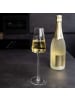 Intirilife Champagner Glas Set Sekt Prosecco in 2x 220 ml Transparent