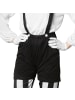 tectake Sechsteiliges Clown-Kostüm in Schwarz und Weiß, schwarz/weiß