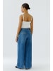 Oui Jeans Wide Leg in bright blue denim