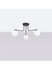 Nice Lamps Kronleuchter BEAM 3 schwarz H 29 cm