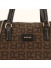 Replay Schultertasche 35 cm in brown cocoa - black