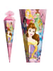 ROTH Schultüte groß Disney Princess 85 cm, Glitter in Rosa