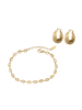 faina Women Jewelry Set in gold