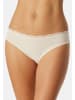 Schiesser Rio Slip Unique Cotton in Schwarz / off-white
