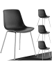 tectake Kunststoffstuhl, Belastbarkeit 120 kg, 46 x 55 x 80,5 cm