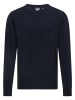 DreiMaster Herren Rundhalspullover in Marine