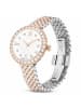 Swarovski Analoguhr für Damen in silber