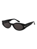 Trussardi Damen Sonnenbrillen Oval Schwarz