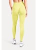 SMILODOX Leggings Trixy Scrunch in Gelb