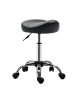 HOMCOM Rollhocker in Schwarz 48L x 48B x 69H cm
