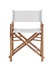 Beliani 3-tlg Bistro Set MOLISE in Braun/Weiß