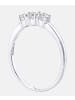 Diamant L'éternel Trilogie-Ring aus 750 Weißgold mit 0.2 Karat Diamant