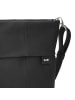 Zwei Mademoiselle.M Schultertasche 27 cm nubuk black