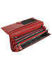 Bugatti Geldbörse mit Überschlag VERTICE in rot