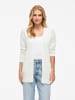 Vila Strickjacke in White Alyssum