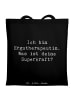 Mr. & Mrs. Panda Shopping Bag Spruch Super Ergotherapeutin mit S... in Schwarz