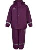 Color Kids Kinder Regenset "Rain Set-Solid PU" in Lila