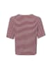 MOSS COPENHAGEN Shirt MSCHJana in weiß bordeaux - 0001